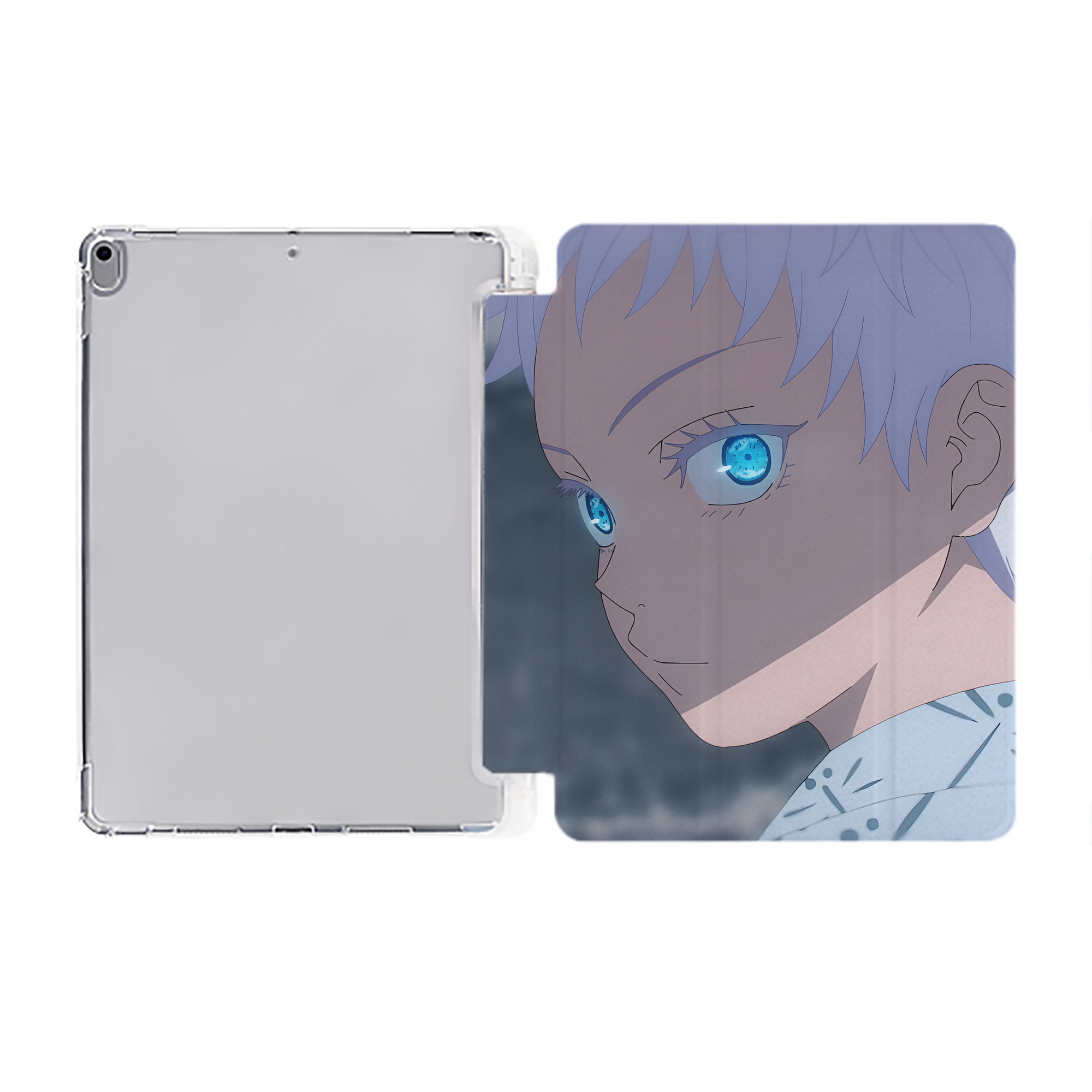 （画像用） SPY×FAMILY间谍家家酒 IPad ケース ペン収納付き 三つ折りスタンド PUレザー×シリコン 対応機種9.5/10.5/10.9インチ